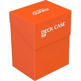 Ultimate Guard Deck Case 80+ Standard Size Orange