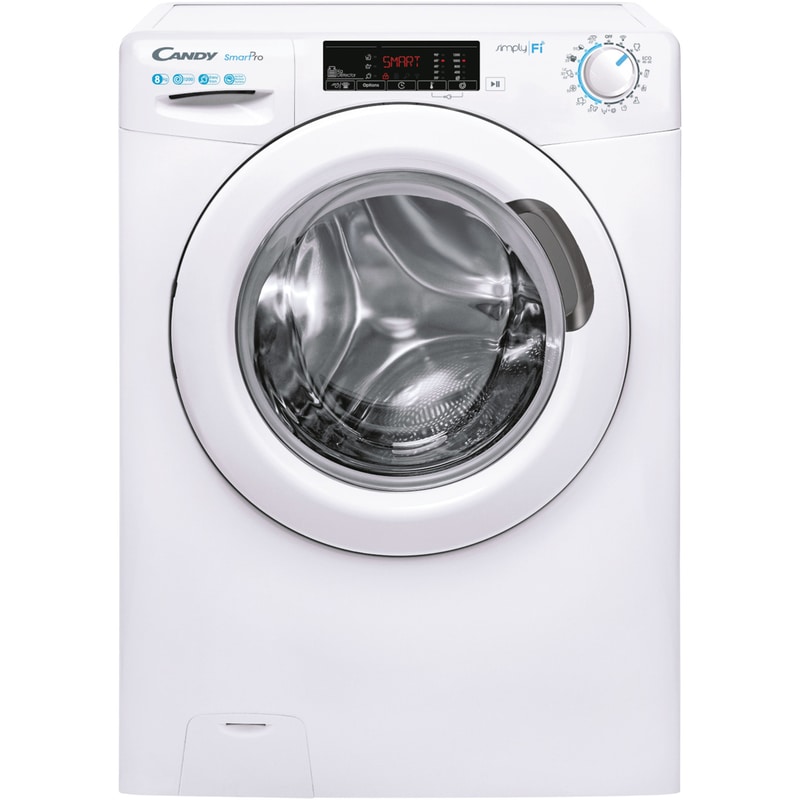 Πλυντήριο Ρούχων CANDY CSO 1285TW4/1-S 8 kg 1.200 Στροφές – Λευκό