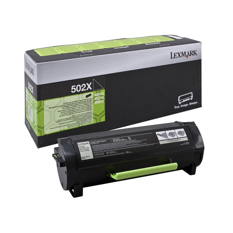 Toner Lexmark 502X 50F2X00 - Black