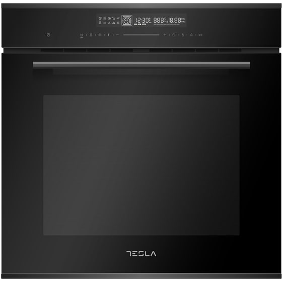 TESLA BO920MBP 72 Lt Μαύρος Εντοιχιζόμενος Φούρνος Άνω Πάγκου image 0
