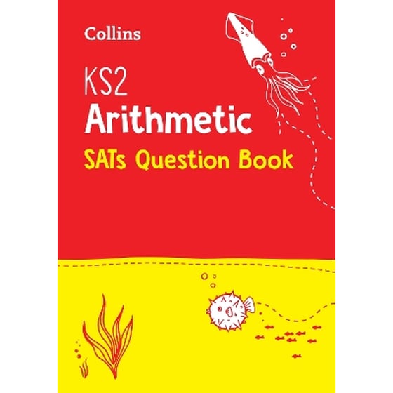 KS2 Maths Arithmetic SATs Practice Question Book image 0