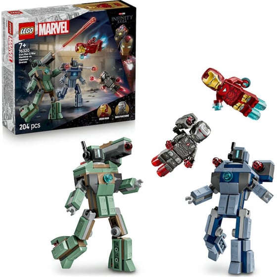 LEGO® Marvel Iron Man & War Machine vs. Hammer Drones (76320) image 6