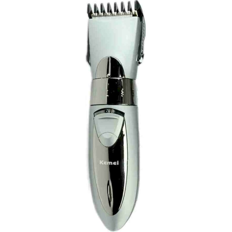 Κουρευτική Μηχανή Kemei KM-605 Ασημί