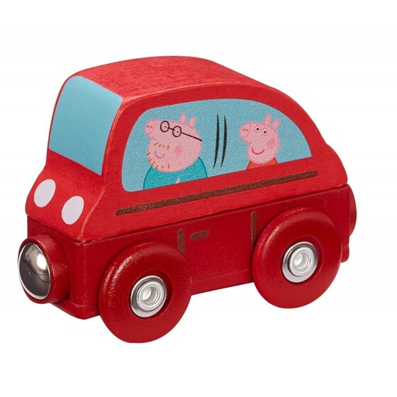 Ξύλινο Παιχνίδι GIOCHI PREZIOSI Peppa Pig  Οχηματάκια  - PPC73000 (4 Σχέδια) image 4