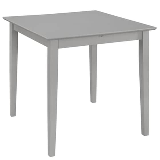 Τραπεζαρία Επεκτεινόμενη Vidaxl από Mdf  (80-120)x80x74 cm - Γκρι image 3