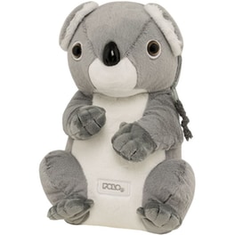 Τσάντα Πλάτης Polo Λούτρινο Lindo Koala Γκρι