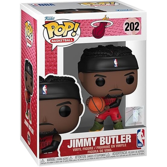 Funko Pop! Basketball  - Miami Heat  - Jimmy Butler #202 image 1