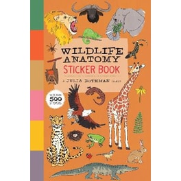 Wildlife Anatomy Sticker Book