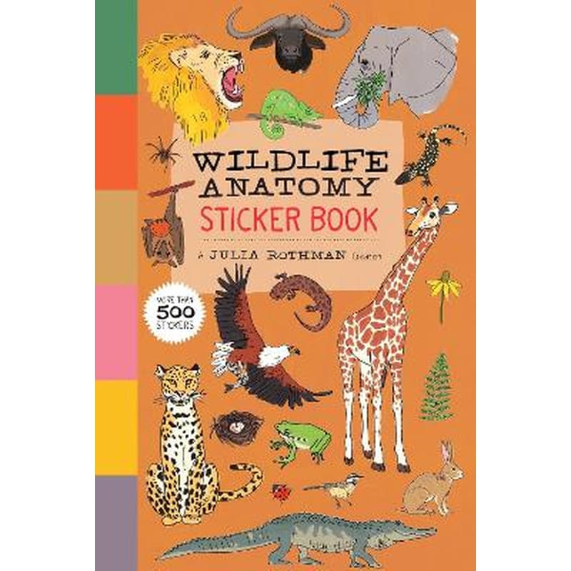 Wildlife Anatomy Sticker Book