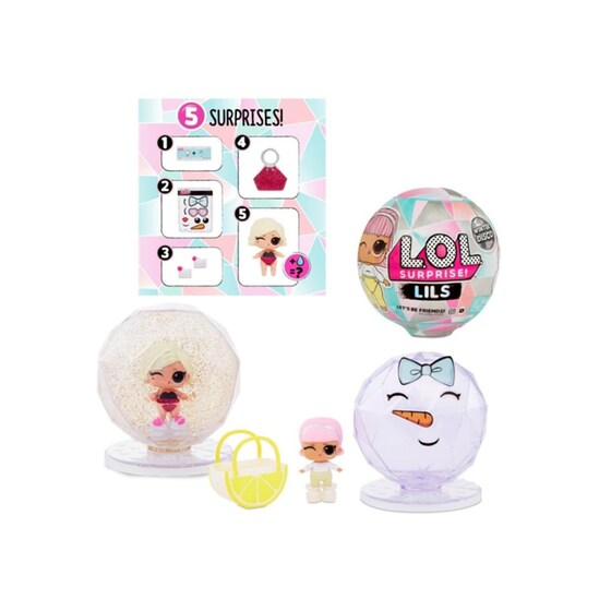 Κουκλα Lol Surprise Lils Μικρες Αδελφουλες Και Ζωακια S6 Llu85000 image 5