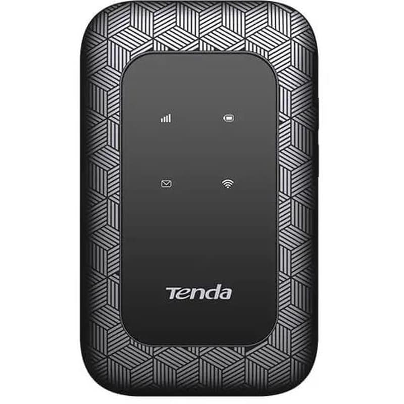 Tenda 4g Lte-advanced 4g180 Pocket Mobile Wi-fi Router Wi-Fi 4 - Black TENDA