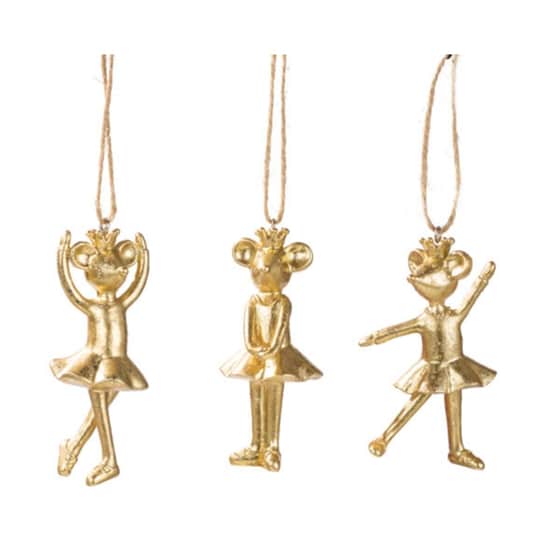 Χριστουγεννιάτικο Στολίδι Baden Πλαστικό 1Τμχ - Ποντικάκι image 0