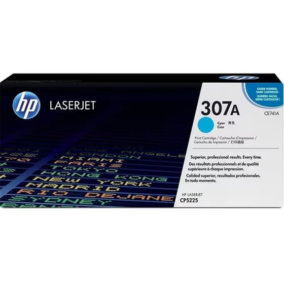 Toner HP 307A CE741A - Cyan image 0