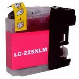 Συμβατό Brother Lc225XL Ματζέντα Μελάνι Εκτυπωτή