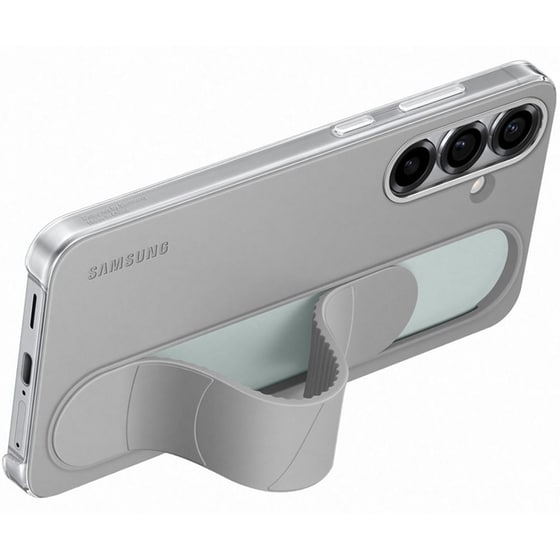 Θήκη Samsung Galaxy S25+ - Samsung Standing Grip Case - Gray image 4