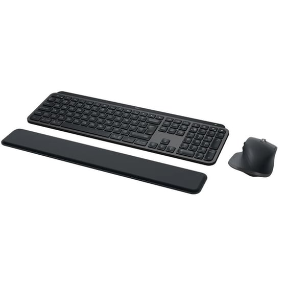 Logitech MX Keys Combo for Business Gen 2 Ασύρματο Bluetooth Σετ Πληκτρολόγιο - Ποντίκι Γκρι Greek / US image 1