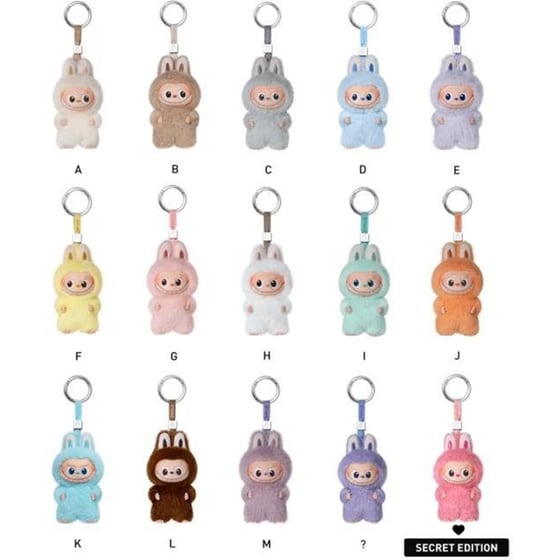 Λούτρινο Μπρελόκ Pop Mart The Monsters Pin For Love Series Blind Box (A-M) image 1