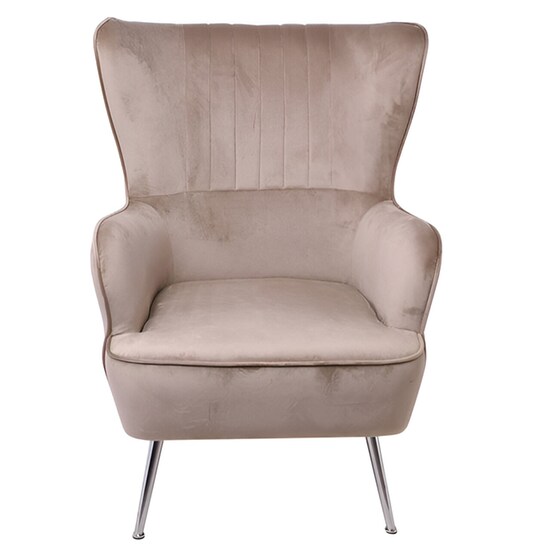 Πολυθρόνα Woodwell Velure C59051 από Ύφασμα - Καφέ image 2