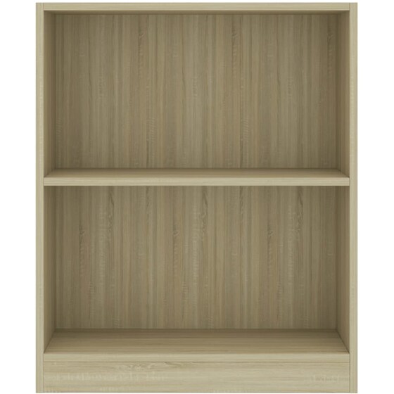 Βιβλιοθήκη VidaXL από Ξύλο 60x24x76 cm - Μπεζ/Sonoma image 2