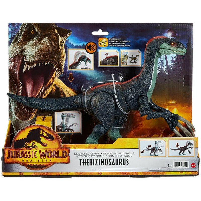 Φιγούρα Δράσης Mattel Jurassic World – Therizinosaurus