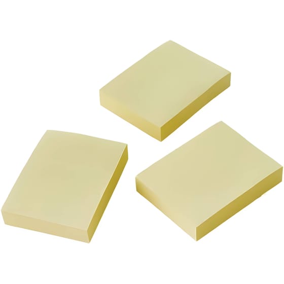 Αυτοκόλλητα Χαρτάκια 38x51 mm (100 Φύλλων - 3 Τεμάχια) image 1