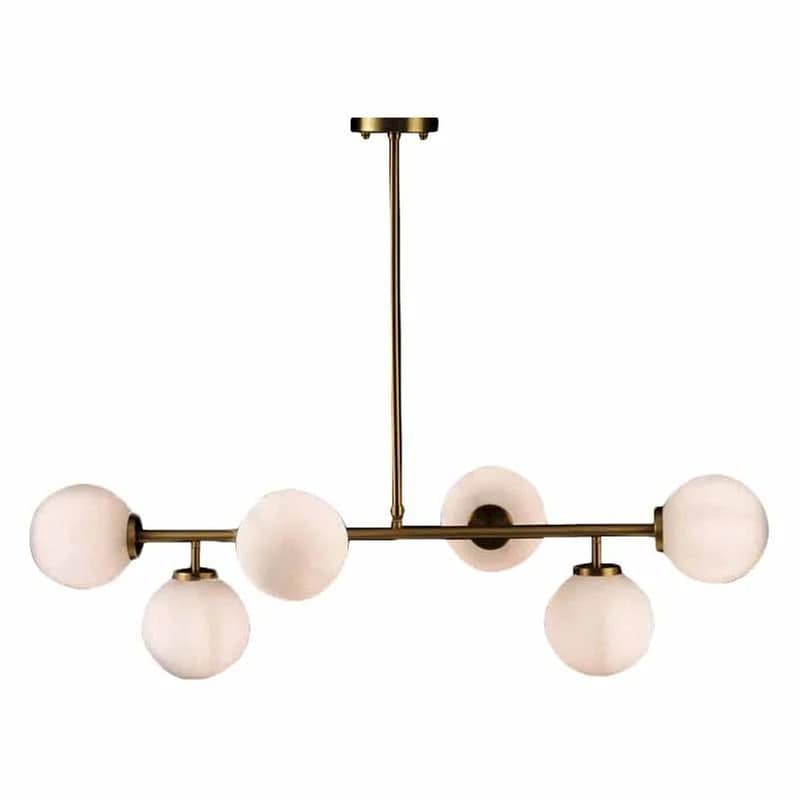 Φωτιστικό Οροφής Πολύφωτο Aca Thetis V360506p Μεταλλικό - Μπρονζέ ACA DECOR