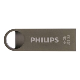 Philips Moon 64GB USB 3.1 Stick Ασημί