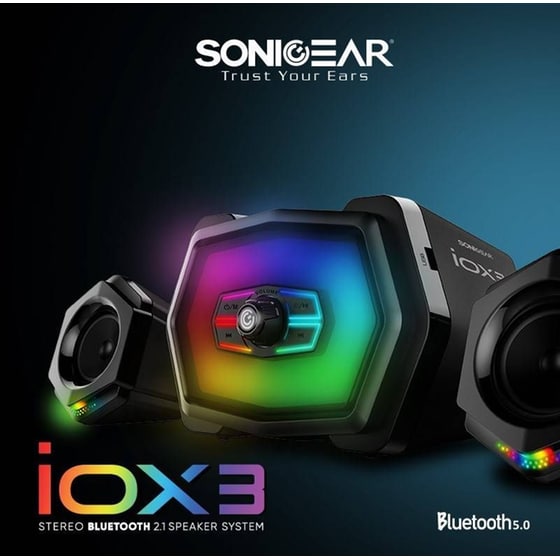 Ηχεία 2.1 Sonic Gear Iox 3 Stereo 12 W - Μαύρα image 4