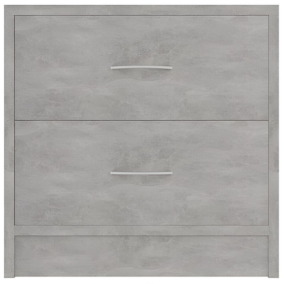 Κομοδίνο Vidaxl Από Μοριοσανίδα 40x30x40 cm - Γκρι Σκυροδέματος image 2