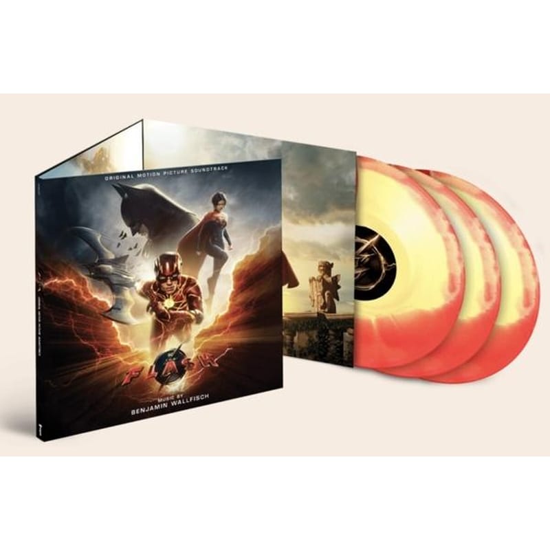 The Flash (Red-Yellow Vinyl 3LP, Triple-Gatefold)