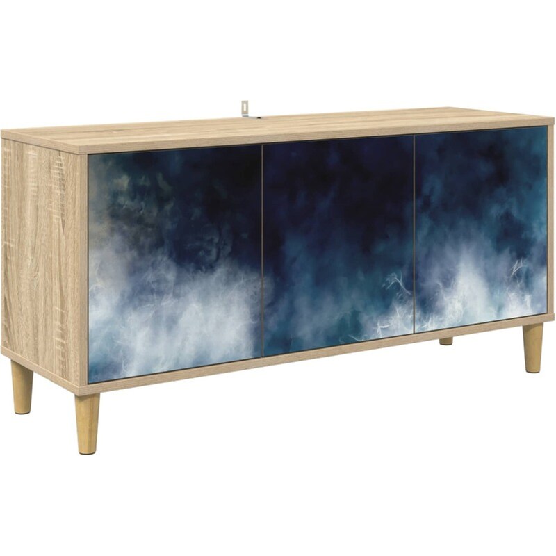 Έπιπλο Τηλεόρασης VidaXL RAALTE 102 x 33 x 50 cm - Sonoma Δρυς