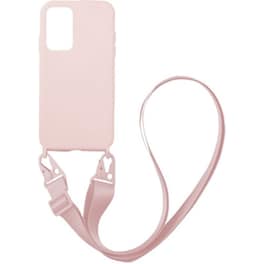 Θήκη Xiaomi Redmi Note 11s 5G - My Colors Carryhang Liquid Silicone Strap - Ροζ