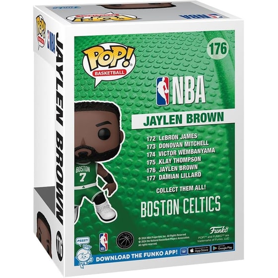 Funko Pop! Basketball - Nba Celtics - Jaylen Brown #176 image 2