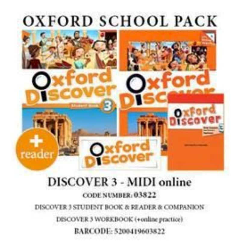 Oxford Discover 3 Midi Online Pack -03822