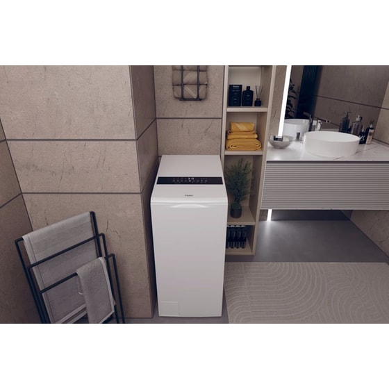 HAIER HW90-BPD13386U-S 9 kg 1.300 Στροφές Λευκό Πλυντήριο Ρούχων image 8