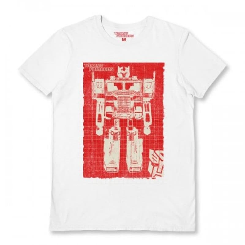 T-shirt Red Optimus - Transformers