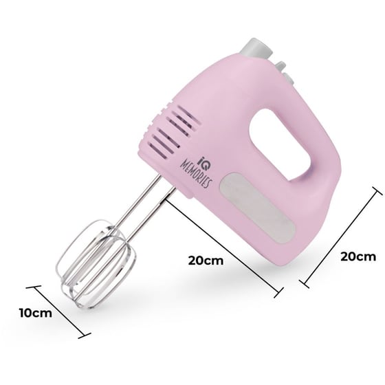 IQ ΗΜ-211 400 W Ροζ Μίξερ Χειρός image 4