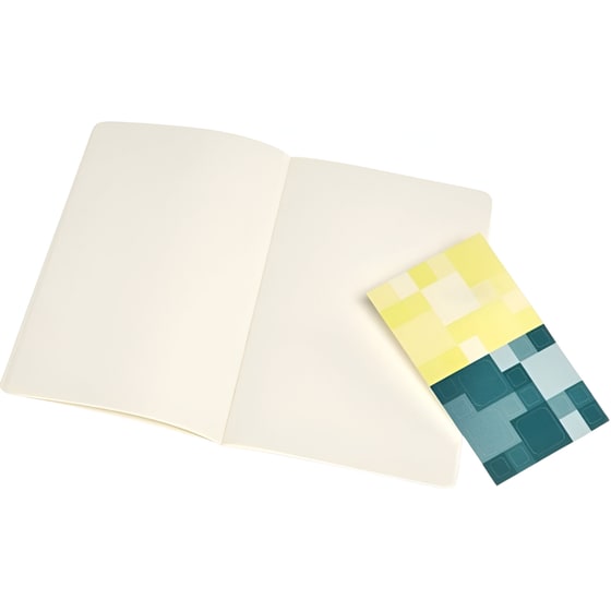 Σημειωματάριο Moleskine Plain Πράσινο Pocket (2 Τεμάχια) image 4