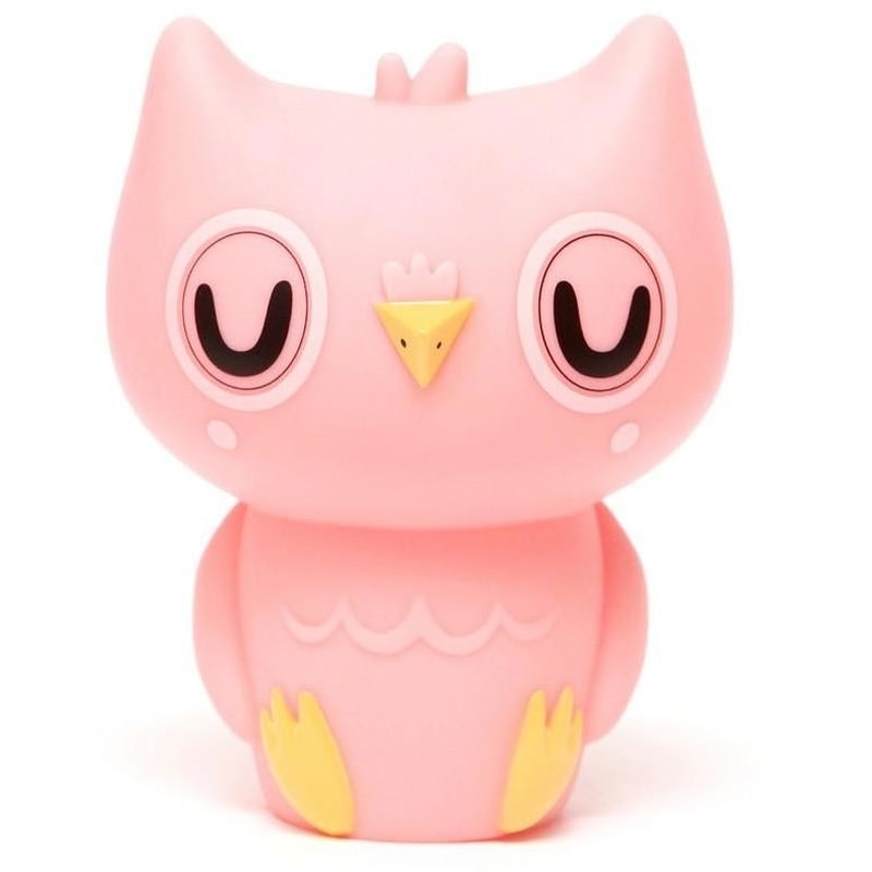PETIT MONKEY Παιδικό Φωτάκι Νυκτός Led Petit Monkey Owl Peach