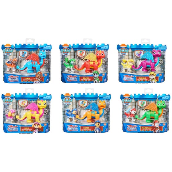 Spin Master Paw Patrol Hero Pup Rescue Knights (6 Σχέδια) image 0